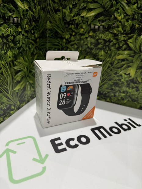 Redmi Watch 3 Active Bluetooth, 12 hó garancia