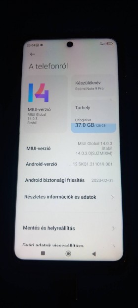 Redmi note 9 pro-m elad! Patika llapotban s j luxus tartozkokkal 