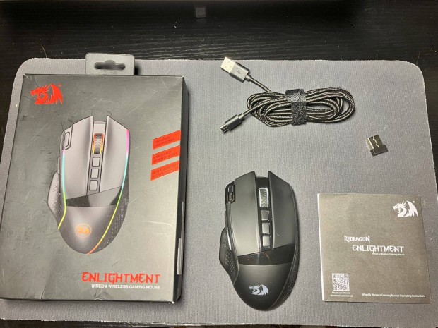 Redragon Enlightment M991 vezetk nlkli gamer egr