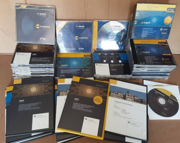 Régebbi használt jogtár cd dvd