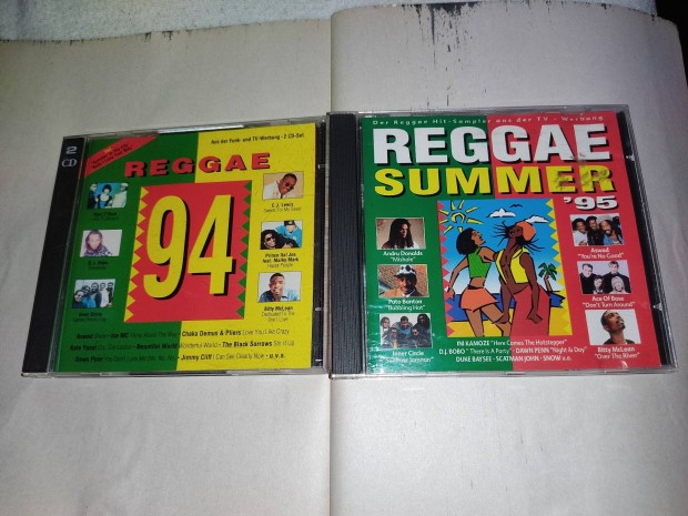 Reggae '94/Reggae Summer '95 (3CD) egyben(Prince Ital Joe,DJ Bobo)