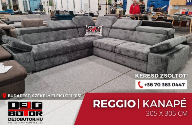 Reggio XXL gray rugs kanap lgarnitra sarok 305x305 cm gyazhat