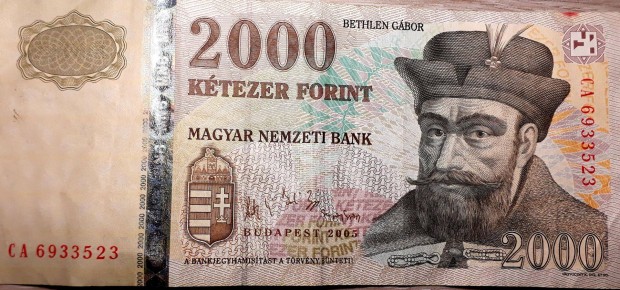 Rgi 2000 forintos bankjegy ***
