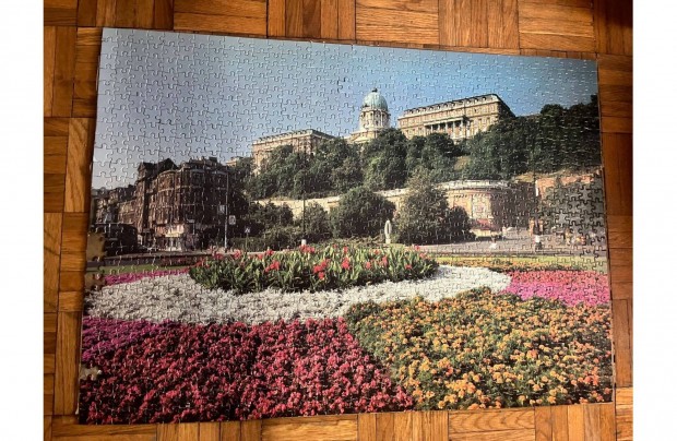 Rgi Budapest puzzle 500 db, hinyos