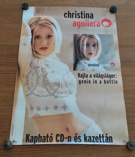 Rgi Christina Aguilera Cd eredeti plakt, poszter