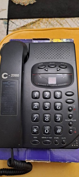 Rgi Concorde vonalas telefon, vadonatj llapotban 