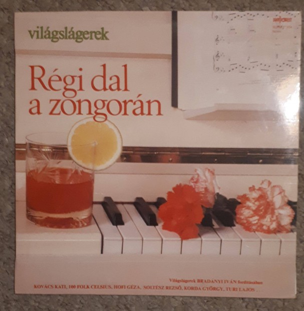 Rgi Dal a Zongorn - Vilgslgerek Bradnyi Ivn fordtsban 1986 LP