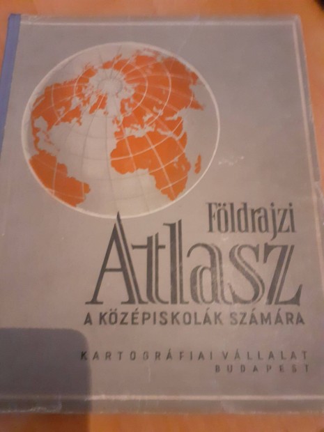 Rgi Fldrajz Atlasz Kzpiskolk Szmra