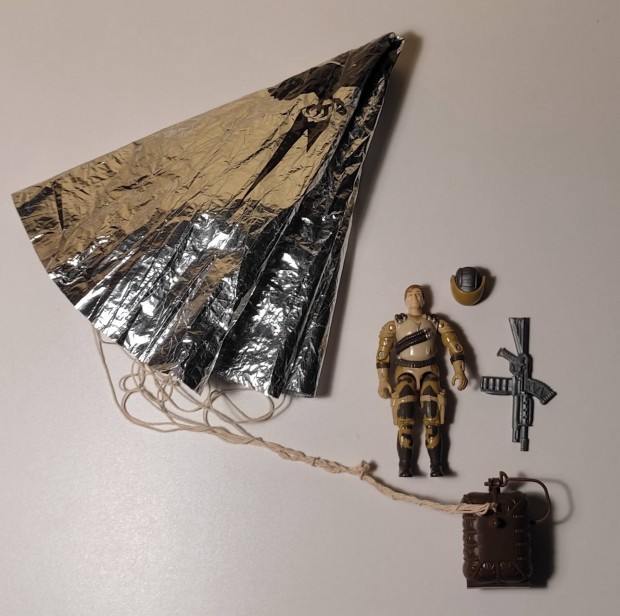 Rgi G.I.Joe Sky Patrol Airwave figura teljes kiegsztkkel