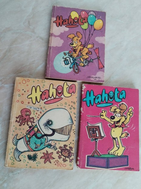 Régi Hahota magazin 3 db