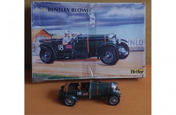 Rgi Heller Bentley Blower Manyag Aut Kocsi modell makett