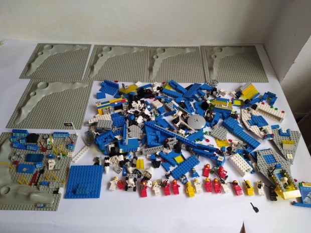 Rgi Lego Legoland Space csomag 6db Space 3d alaplappal 20db figurval