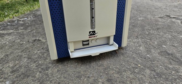 Régi Mercury pc ház tápegységgel és optikai meghajtóval
