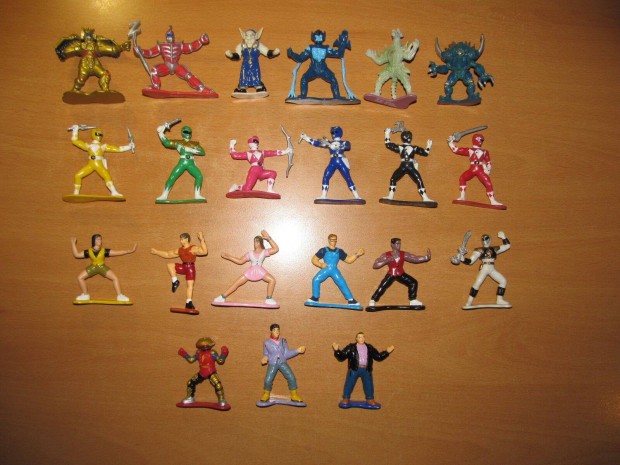 Rgi Power Rangers gyjthet mini figura kupac (Bandai, 1994)