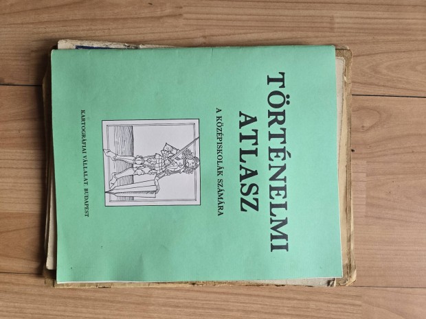 Régi Retro Történelmi Atlaszok eladóak