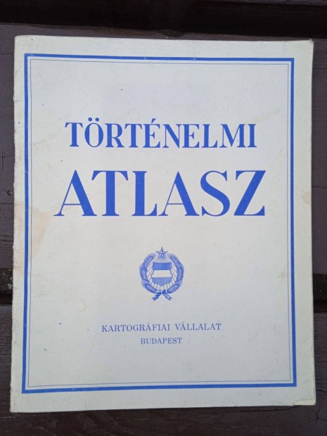 Rgi Trtnelmi Atlasz /1982-es/ Gyjtknek