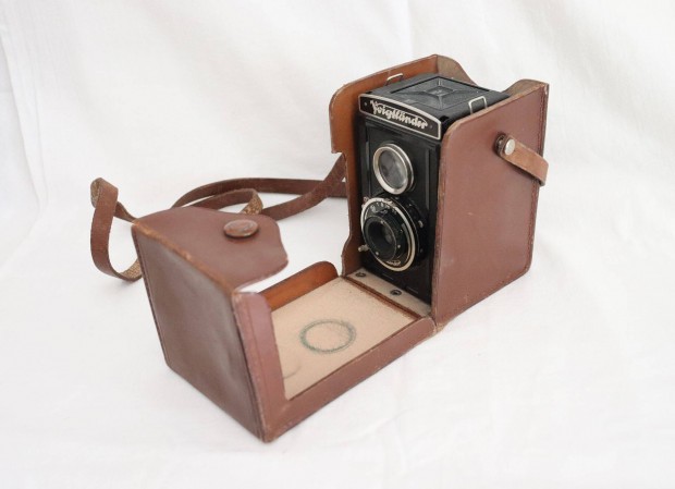 Régi Voigtlander Brillant fényképezőgép