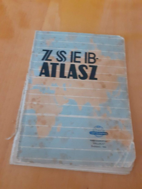 Rgi Zseb Atlasz 1958-as kiads