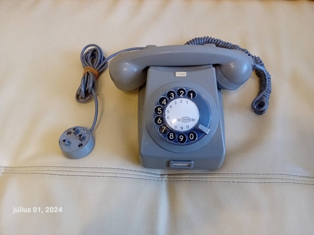 Rgi , retro , vintage  , vezetkes , trcss szrke telefon