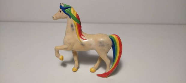 Régi, ritka 1983 Hallmark Rainbow Brite Starlite ló figura