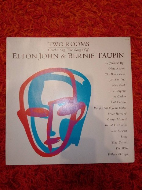 Régi bakelit lemez Elton John & Bernie Taupin