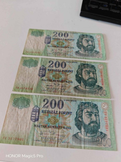 Rgi bankjegy 200 forintos