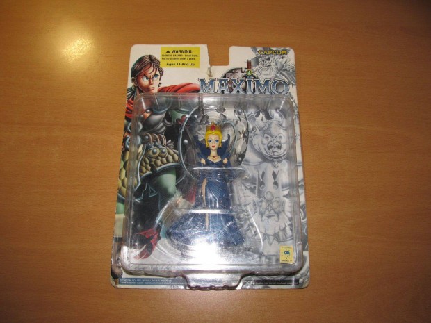 Régi bontatlan videójáték figura: Maximo - Szófia királynő (Capcom)