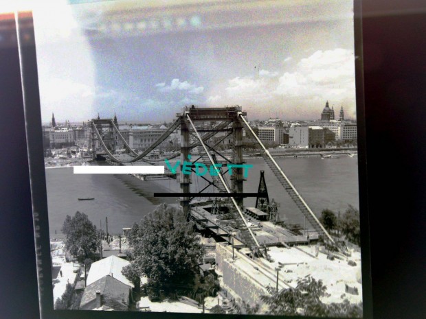 Rgi egyedi fotk az 1963-64-s Erzsbet-hd ptsrl