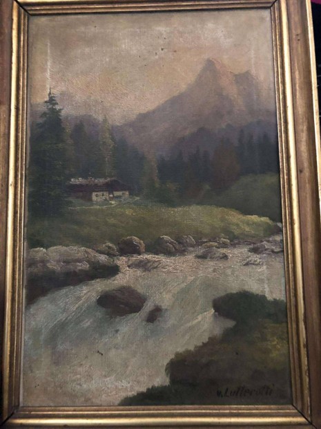 Régi festmény - v. Lutterotti - 1793 - 1872