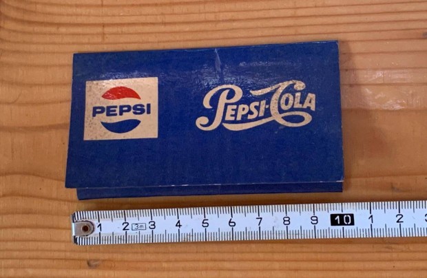 Rgi gyufa retro Pepsi Cola emlk