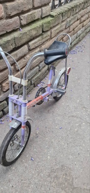 Rgi kis bicikli retro kis kerkpr Antik gyerek bicikli