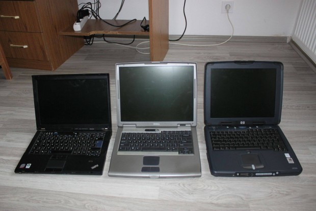Rgi laptoptok egyben eladk fellelt llapotban