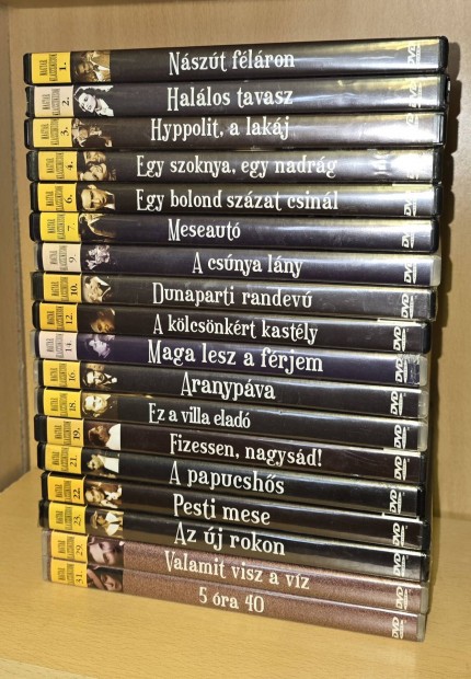 Rgi magyar filmek gyjtemnye -30 DVD 