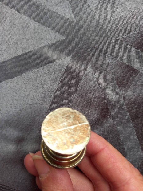 Régi mini fűszerszóró - masszív, klasszikus forma (6 cm)