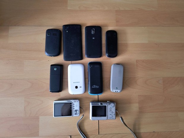 Régi mobiltelefon fényképező pack