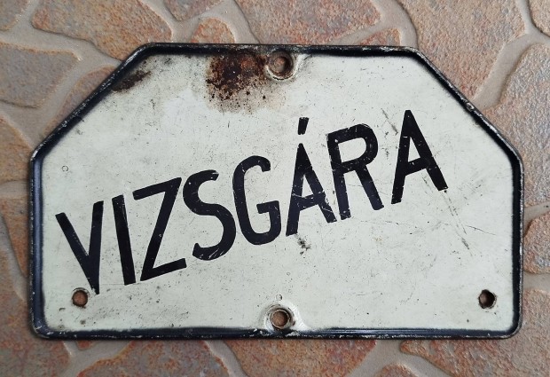 Rgi motor, vizsgra men tbla