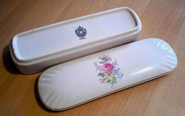 Rgi nagy Vienna porceln fogkefe vagy ms tart