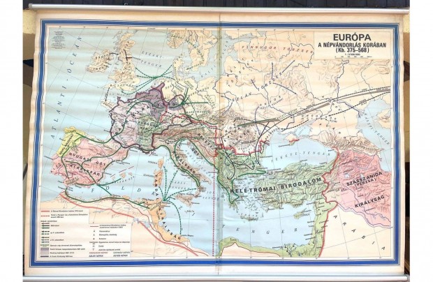 Rgi nagymret iskolai trkp - Eurpa a npvndorls korban, retro