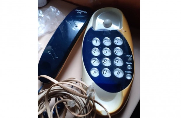 Régi nyomógombos telefon, kihasználatlan, hibátlan