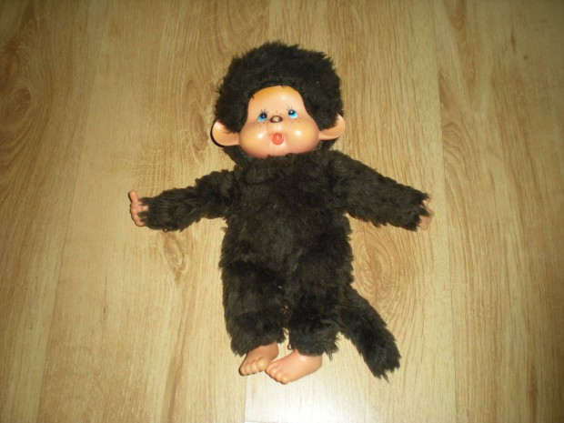Rgi retr Monchhichi Moncsicsi baba 30 cm
