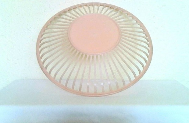 Régi retro kenyérkosár, kenyeres gyümölcsös kosár hibátlan 28 cm