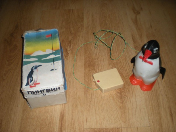 Rgi retr orosz mkdkpes tvirnyts pingvin dobozban kacsa