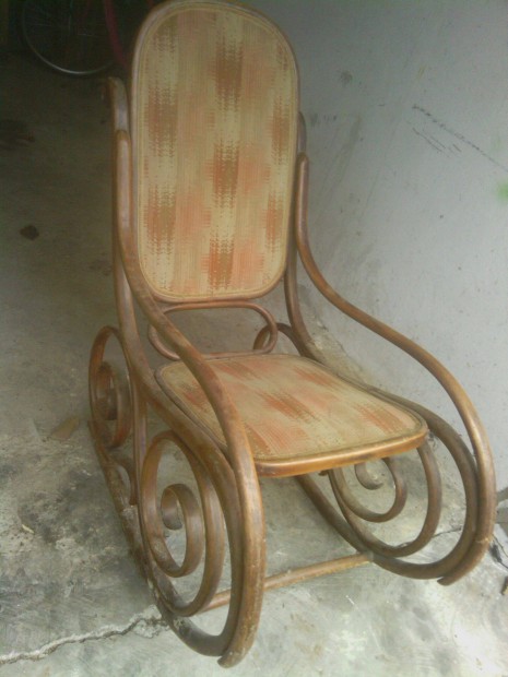 Rgi thonet hintaszk , dekorcinak