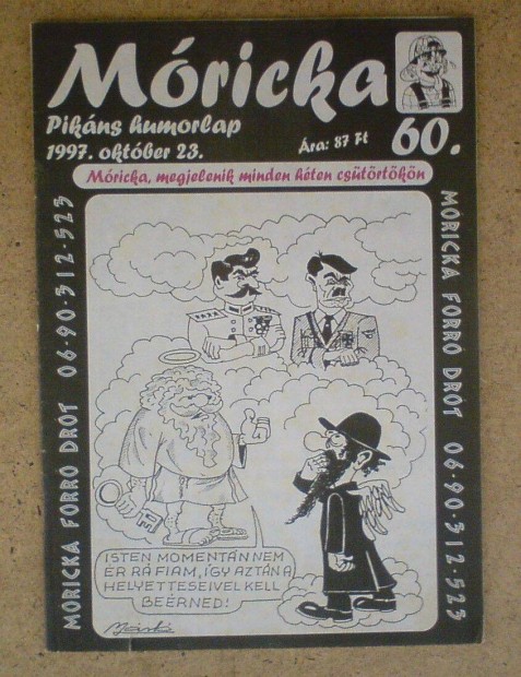 Rgi jsg - Mricka - Pikns humorlap (1997. oktber 23.)