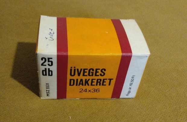 Régi üveges diakeretek (25 db)