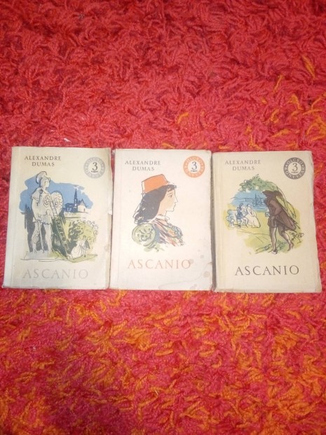 Rgisg rgi regny 1959 es Alexandre Dumas Ascanio I, II, III 