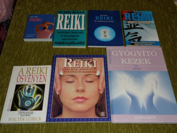 Reiki knyvcsomag ht knyvbl sszelltva: