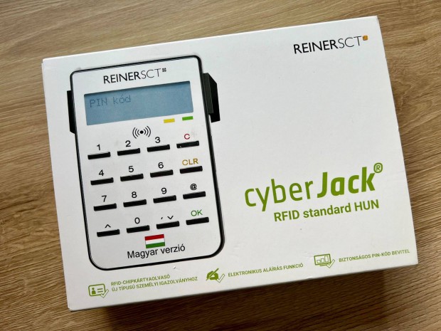 Reinersct Cyberjack RFID standard HUN krtyaolvas