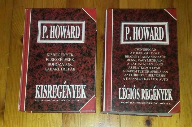 Rejt Jen (P. Howard) Kisregnyek, Lgis regnyek