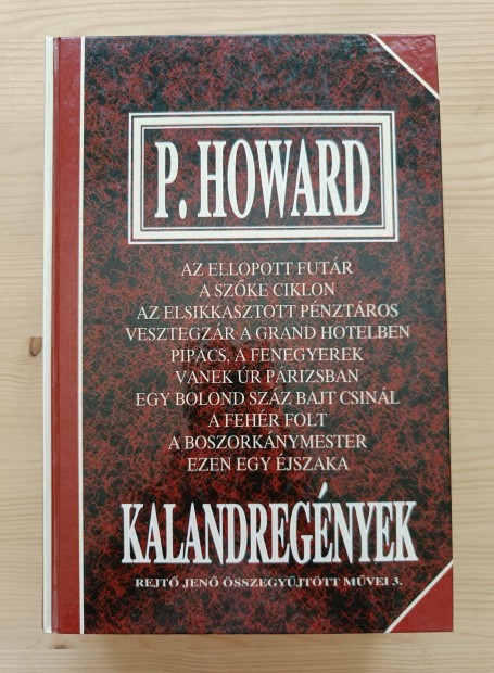 Rejt Jen (P. Howard)- Kalandregnyek - knyv